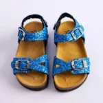 BABY SANDAL - GLITTER.BLUE