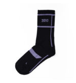 ZEE-SOCKS - BLK*PURP - Image 3